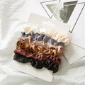 Satin Scrunchies Set of 6