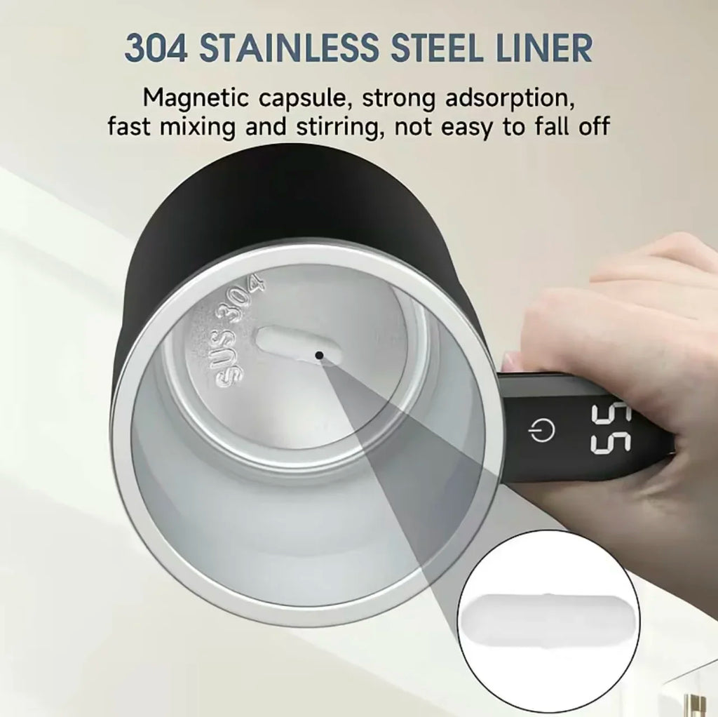 Self-Stirring Coffee Mug