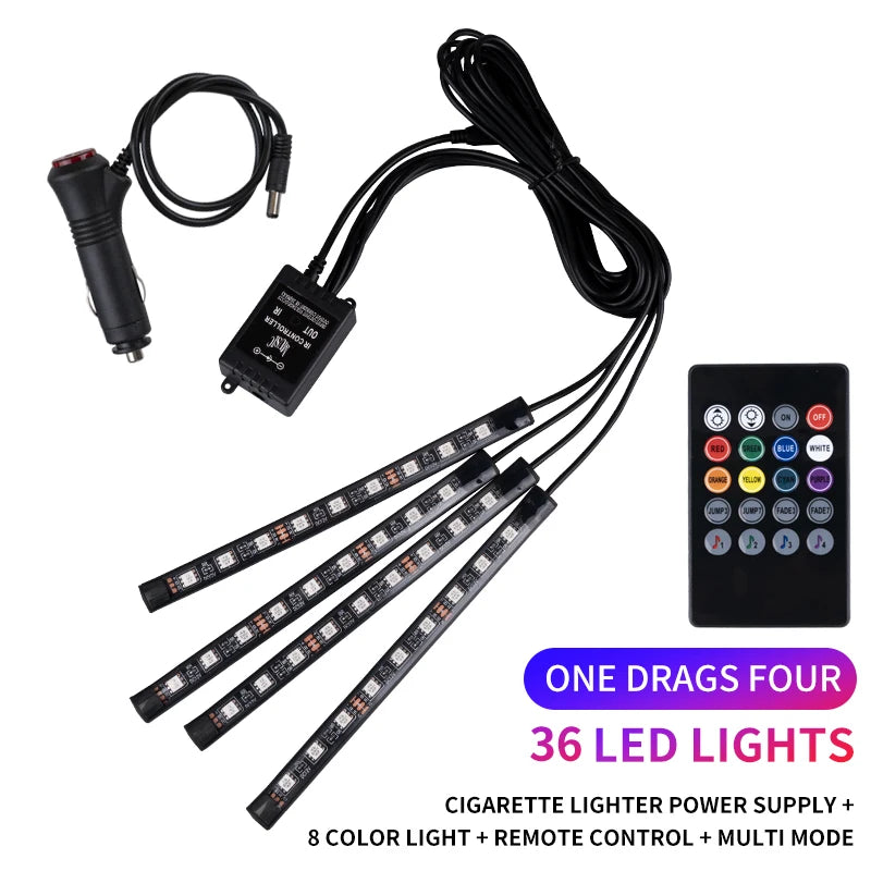 Car Footwell LED Kit