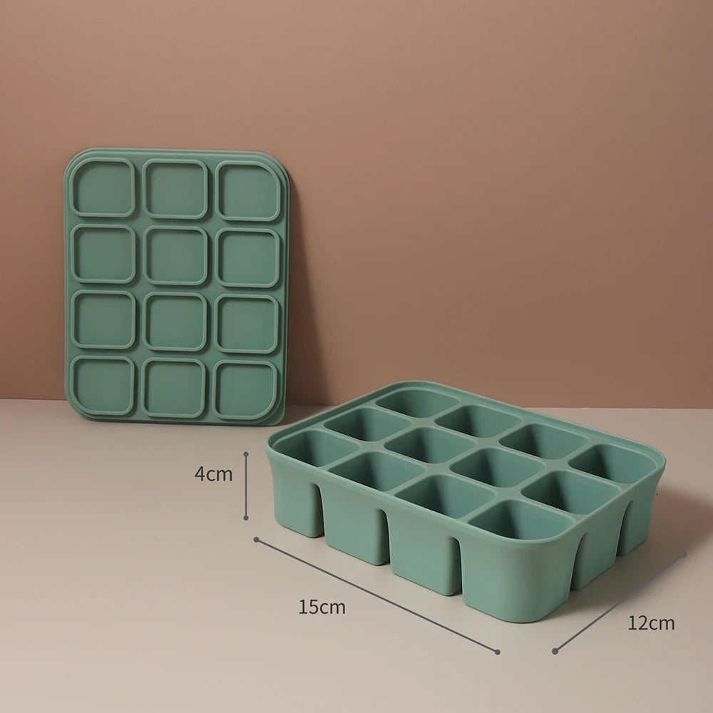Silicone Freezer Tray with Lid