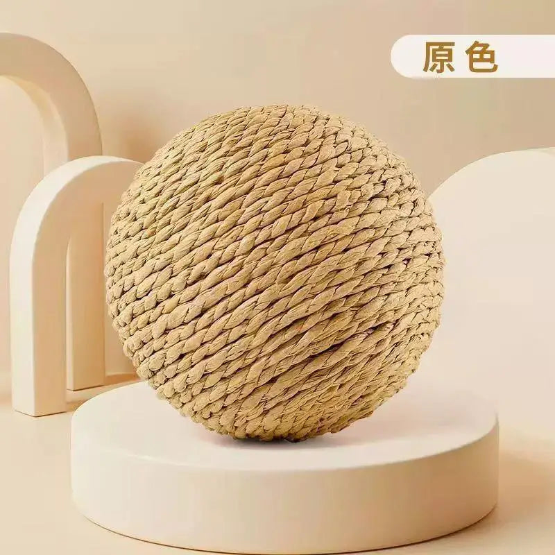 Sisal Cat Scratcher Ball Toy