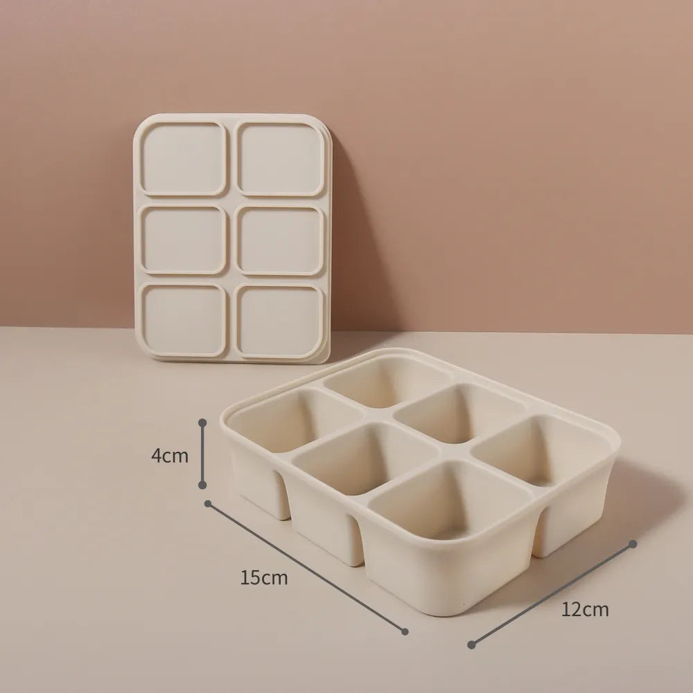 Silicone Freezer Tray with Lid