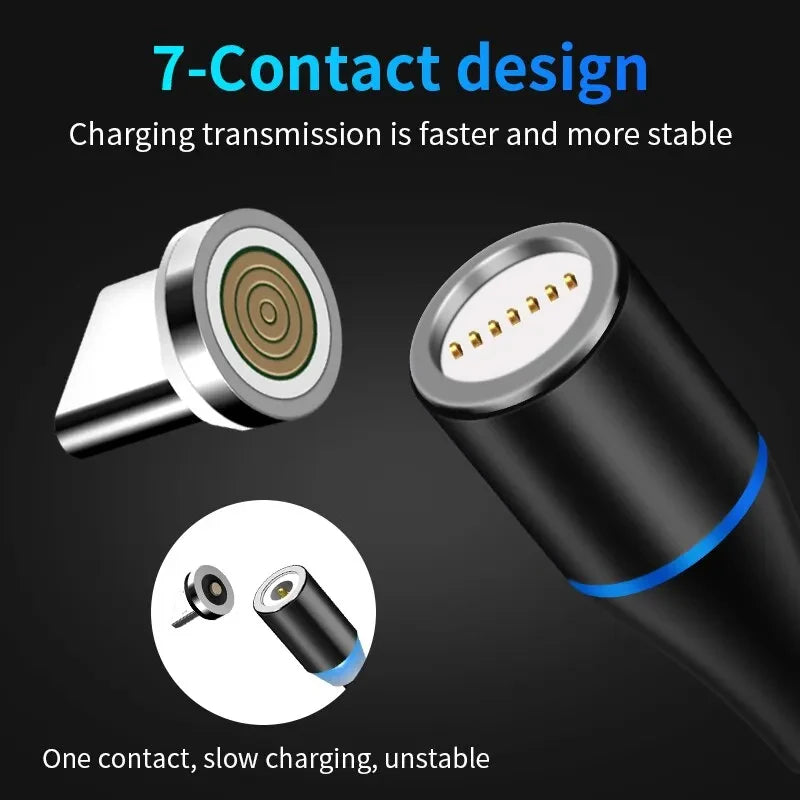 3-in-1 Magnetic Charging Cable