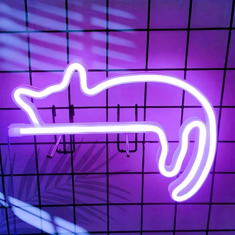 Neon-Style LED Wall Sign