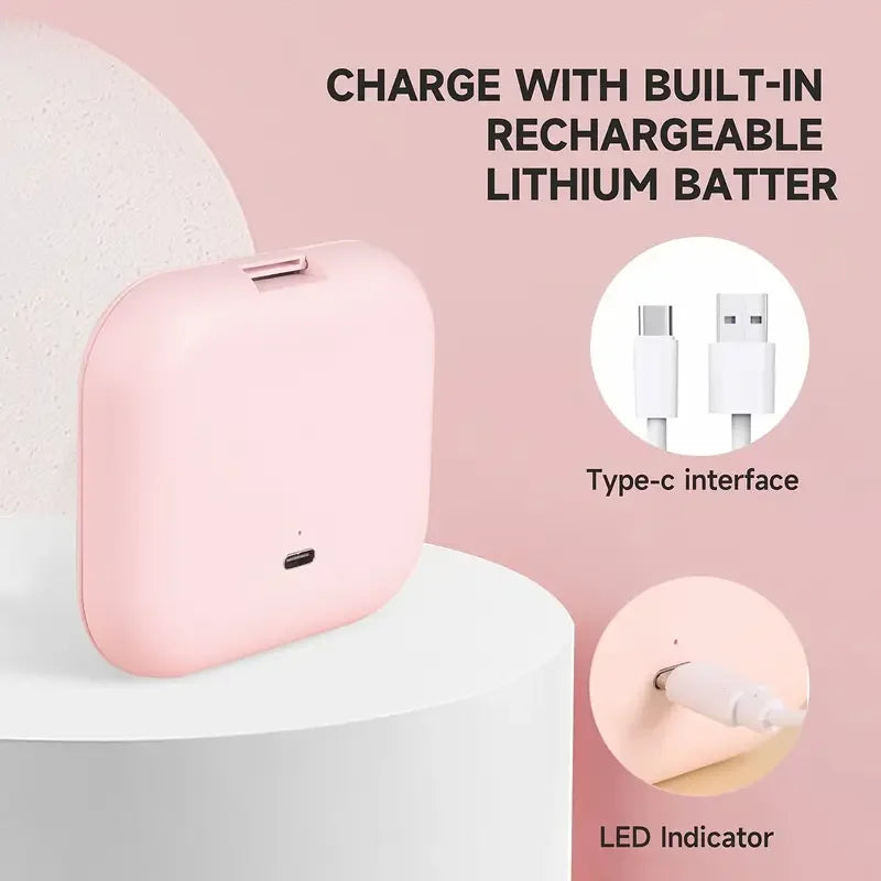 Rechargeable LED Compact Mirror, 1x & 2x