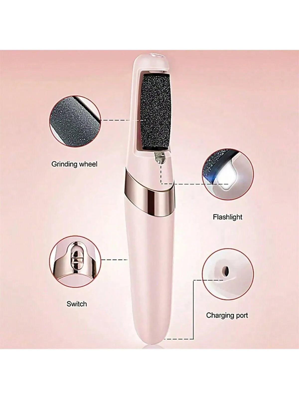 Rechargeable Electric Foot File