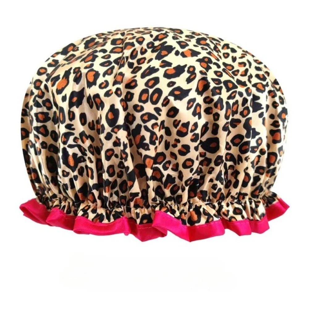 Reusable Double-Layer Shower Cap