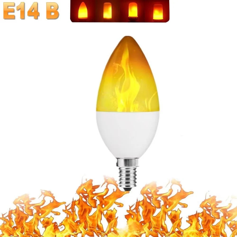 Flickering Flame Effect LED Bulb