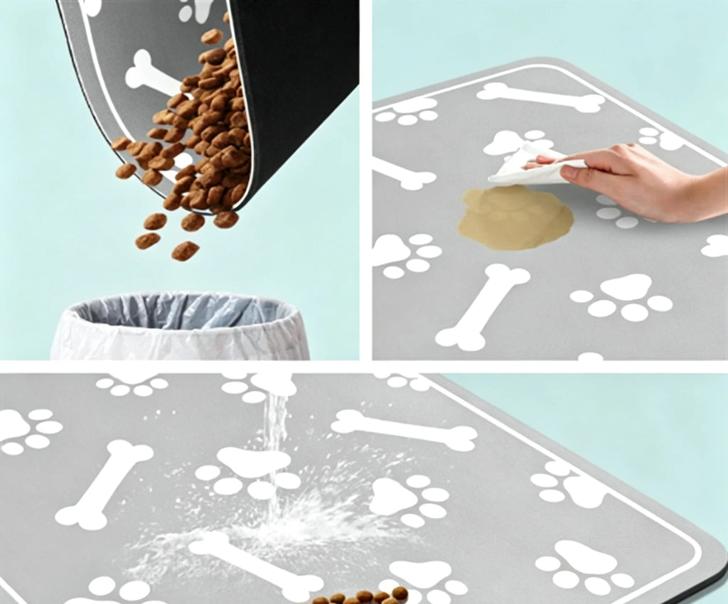 Absorbent Pet Bowl Mat