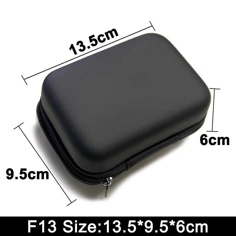 Tech & Cable Organizer Pouch, Hard Shell