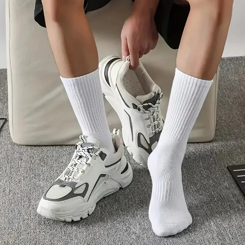 Plain Crew Socks Multi-Pack