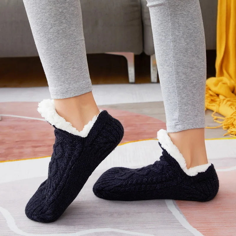 Fuzzy Non-Slip Slipper Socks