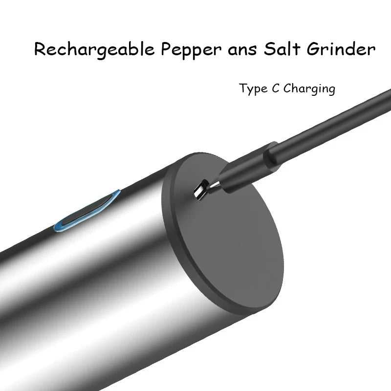 Rechargeable Electric Salt & Pepper Grinder