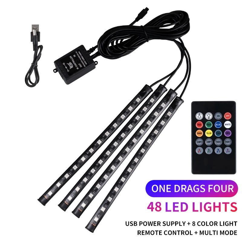 Car Footwell LED Kit