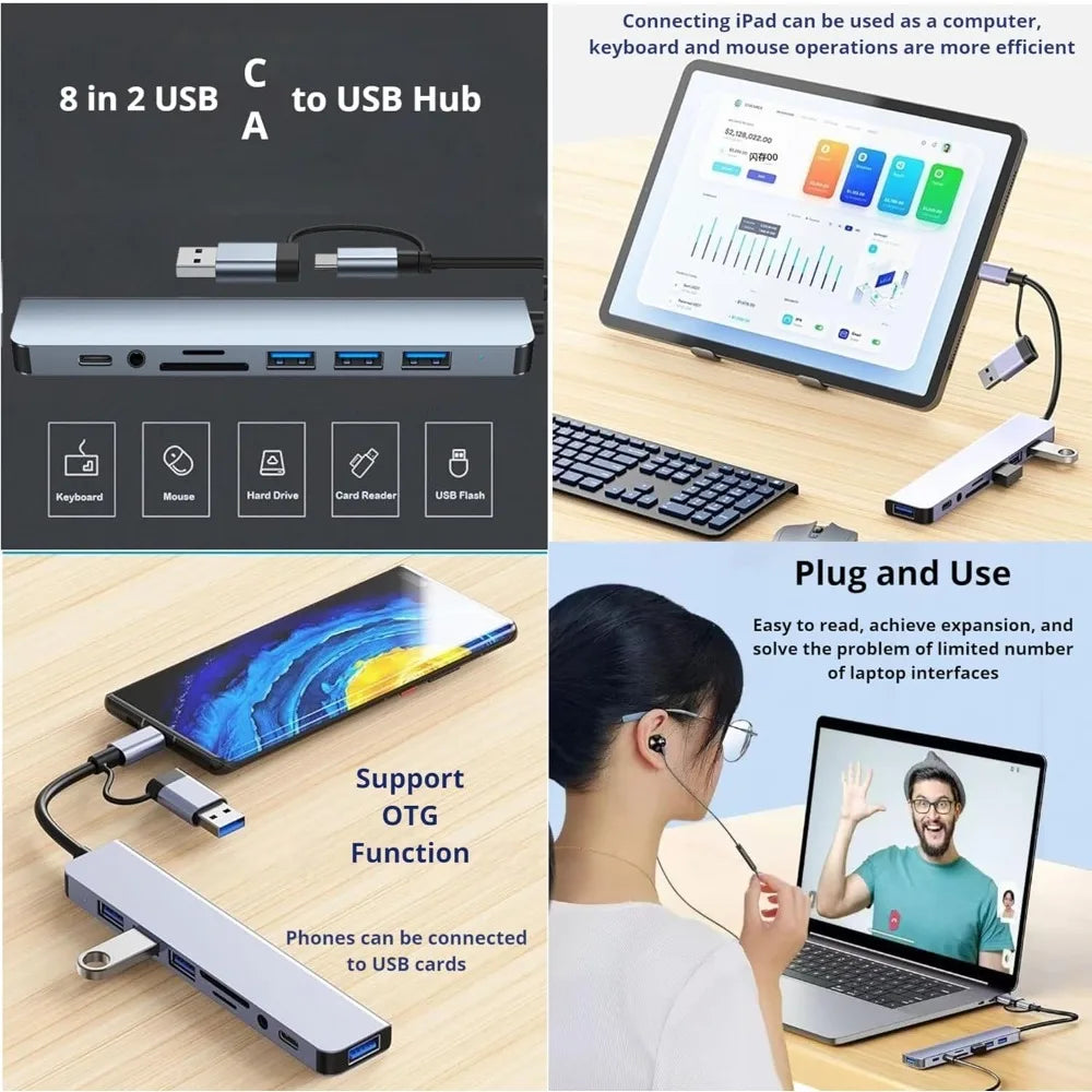 USB-C Multiport Hub Adapter