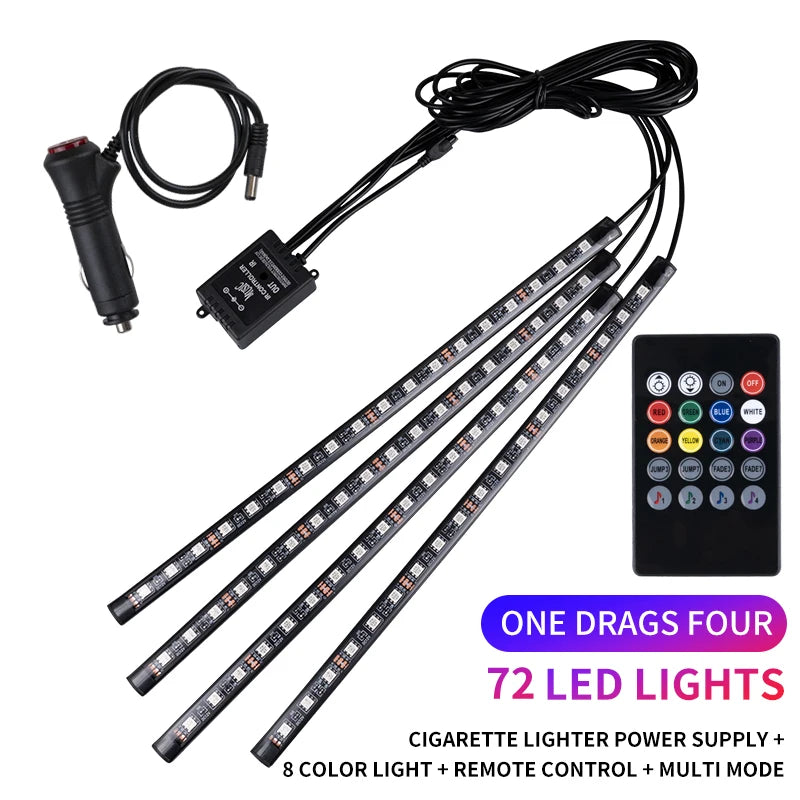 Car Footwell LED Kit