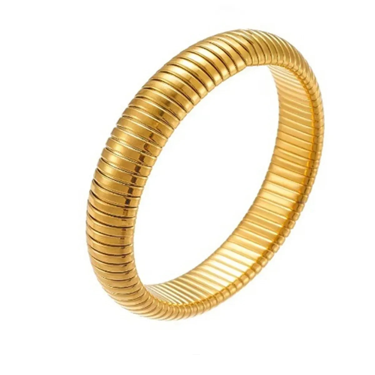 Gold-Tone Flex Bangle Bracelet