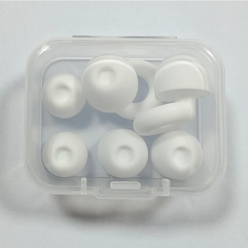 Reusable Silicone Ear Plugs with Case
