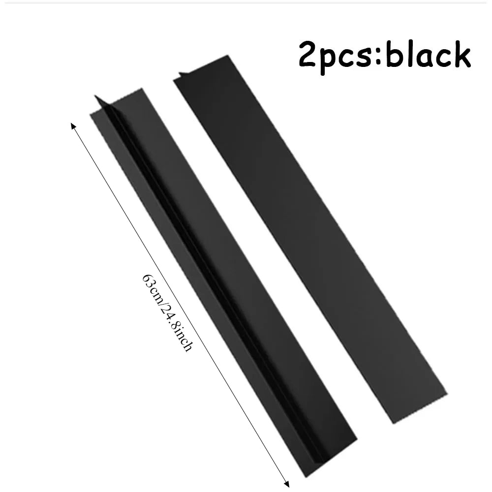 Silicone Stove Gap Covers, 2-Pack