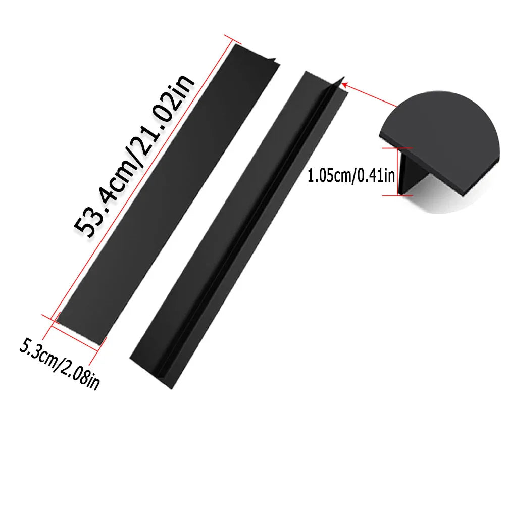 Silicone Stove Gap Covers, 2-Pack