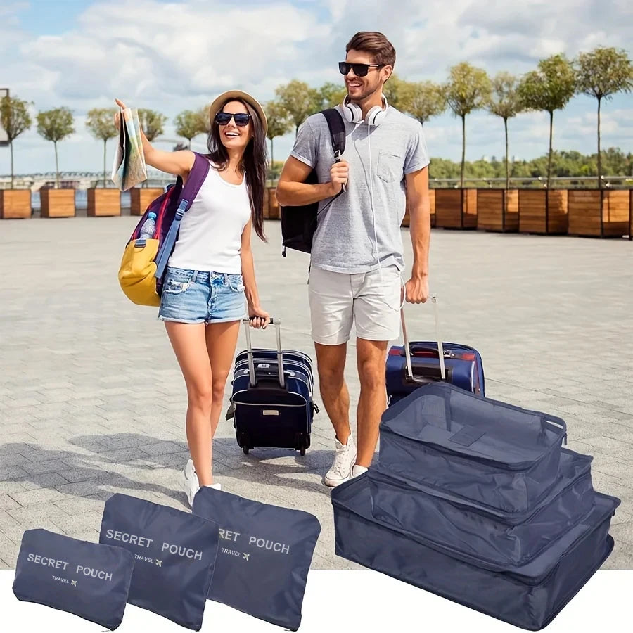 Packing Cubes Set: 6 Pieces