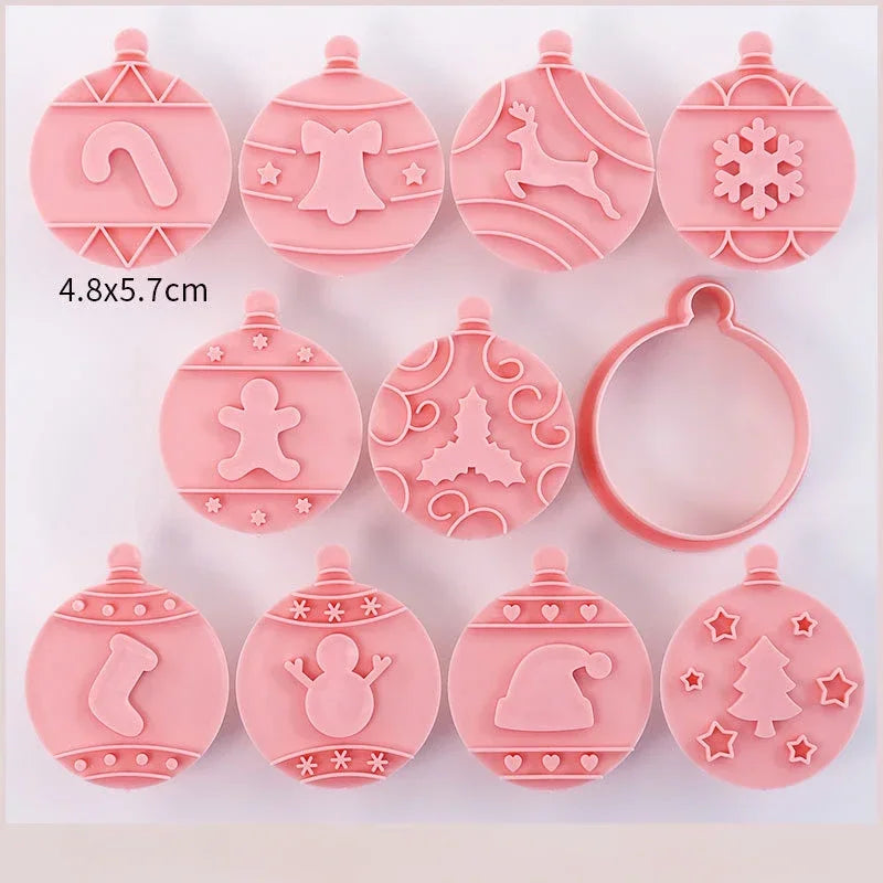 Christmas Cookie Mould Set