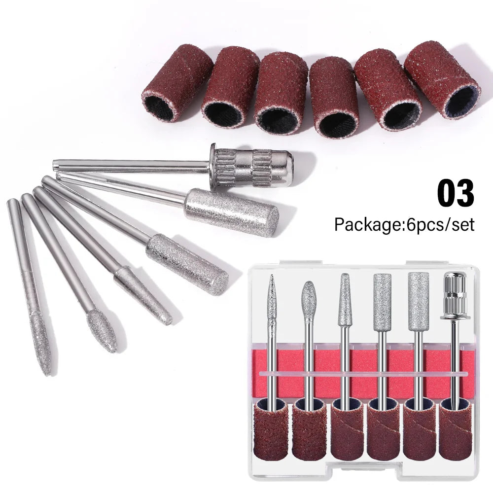 6-in-1 Electric Nail File Set