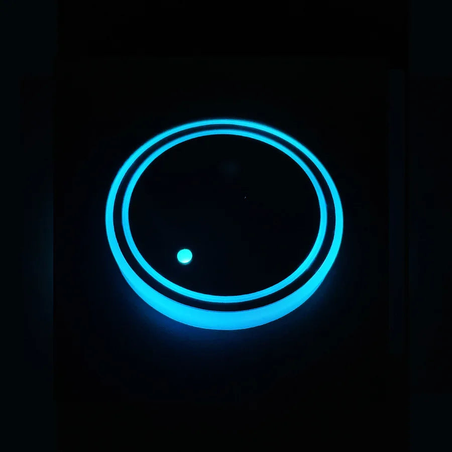 LED Car Cup Holder Coasters