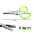 5-Blade Herb Scissors