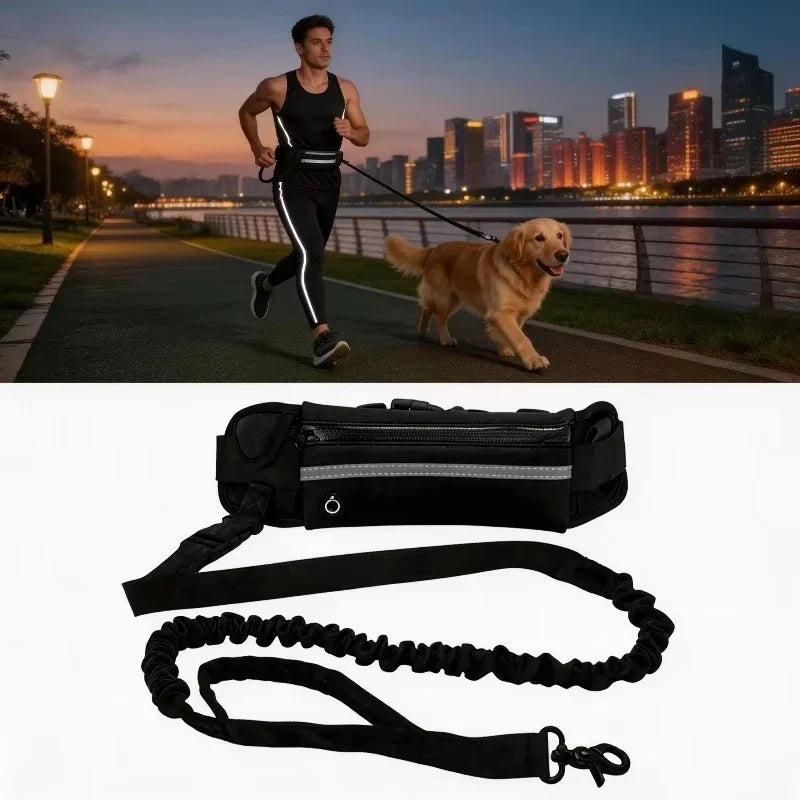 Hands-Free Waist Dog Leash