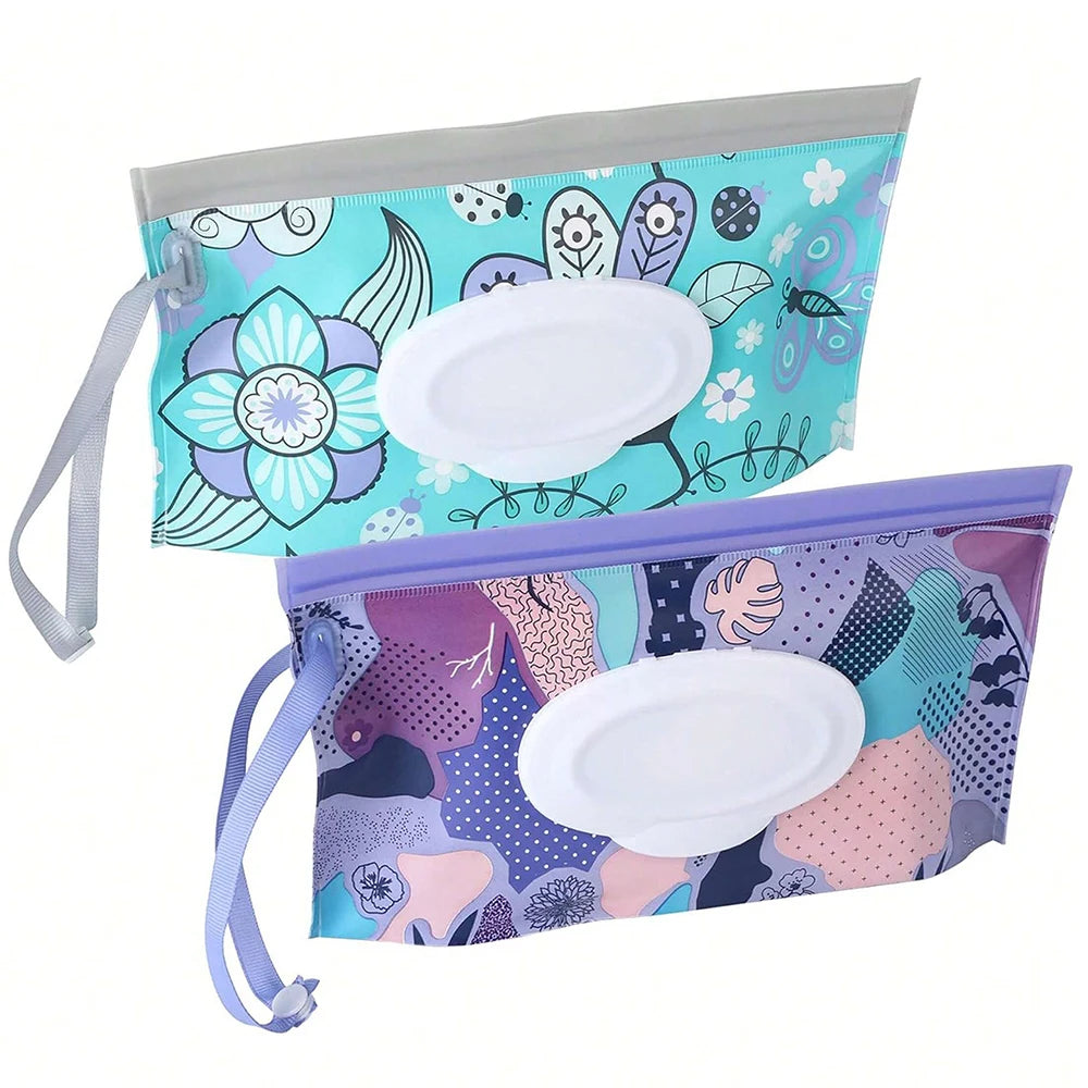 Refillable Travel Wipes Case