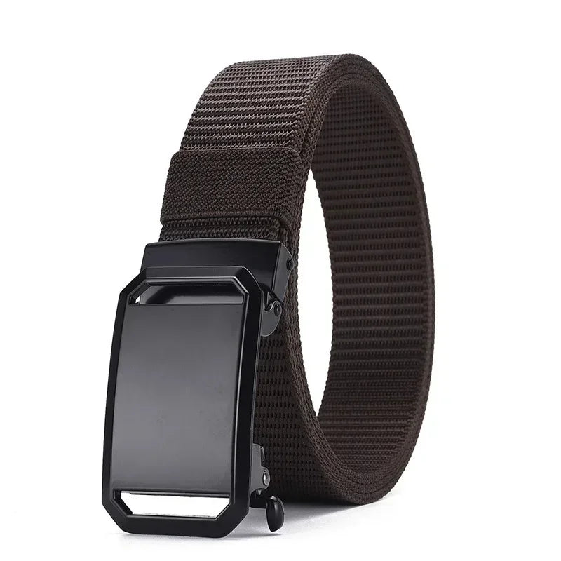 Automatic Ratchet Canvas Belt