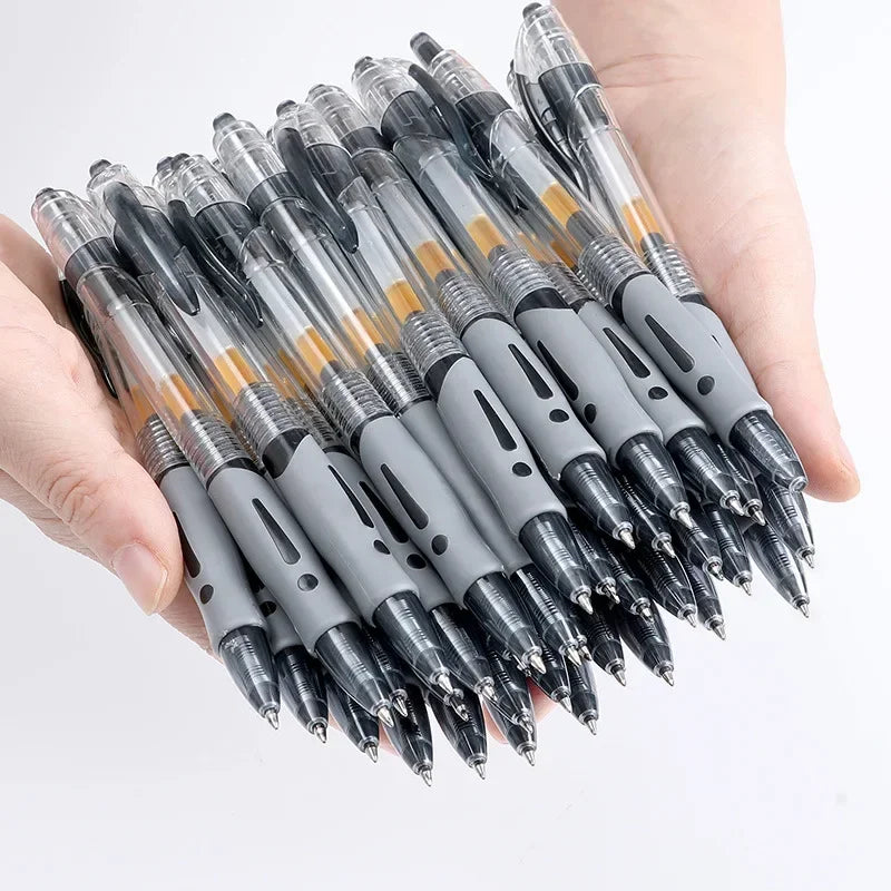 Retractable 0.5 mm Gel Pens with Refills