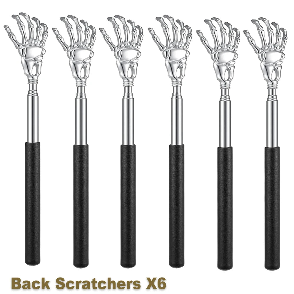 Telescoping Stainless Steel Back Scratcher