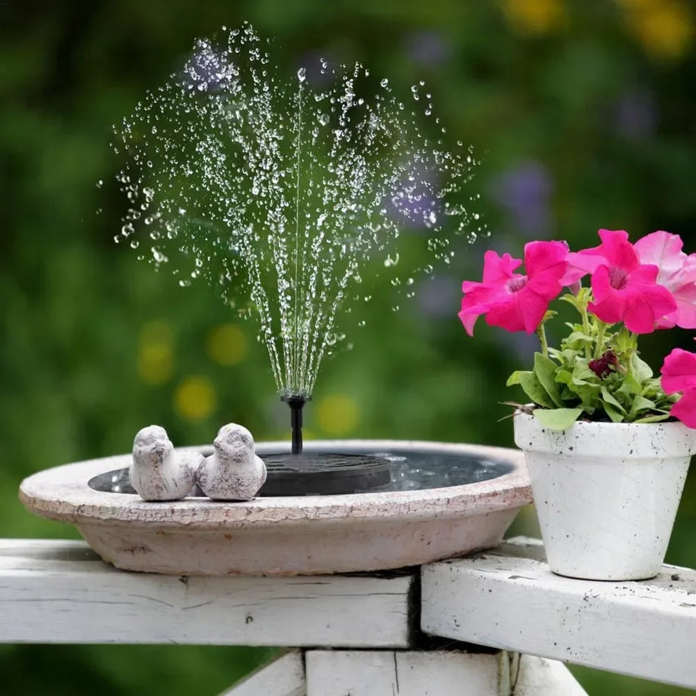 Mini Solar Bird Bath Fountain