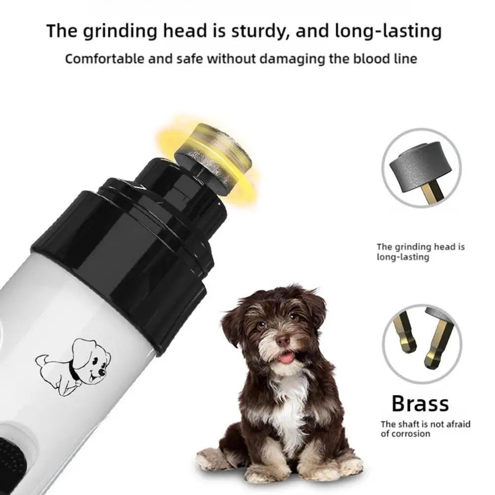 Rechargeable Low-Noise Pet Nail Grinder
