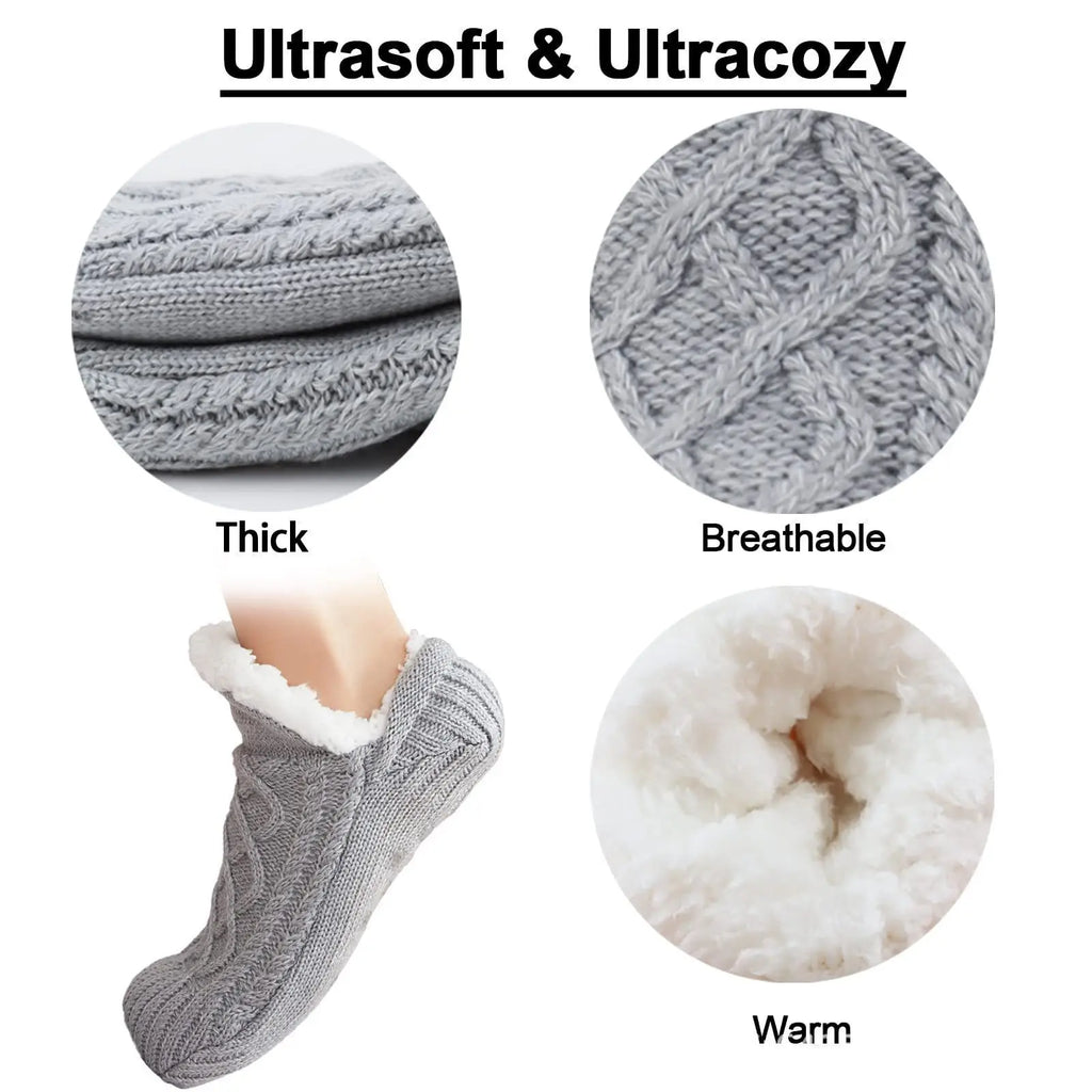 Fuzzy Non-Slip Slipper Socks