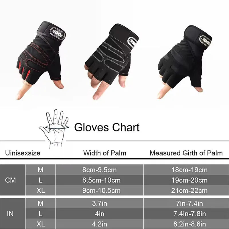 Half-Finger Sport Gloves