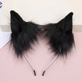 Plush Reindeer Antler Headband