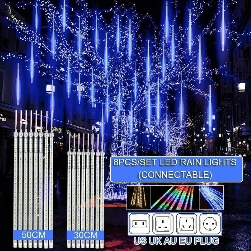 Meteor Shower LED Tube Lights