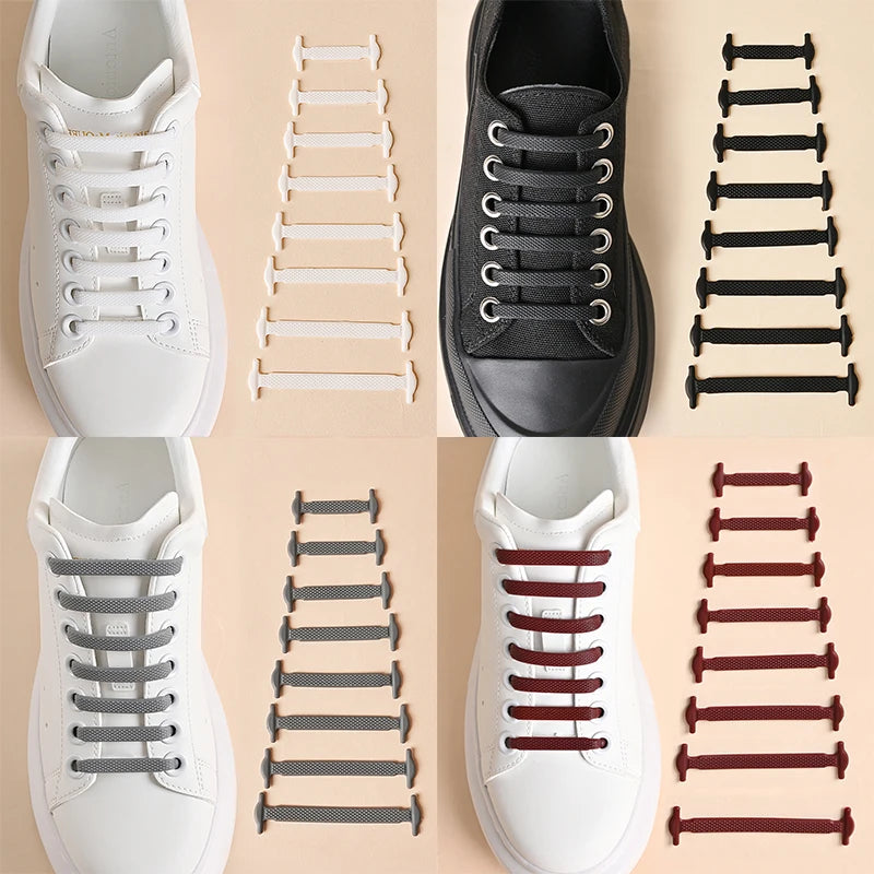 No-Tie Silicone Shoelaces