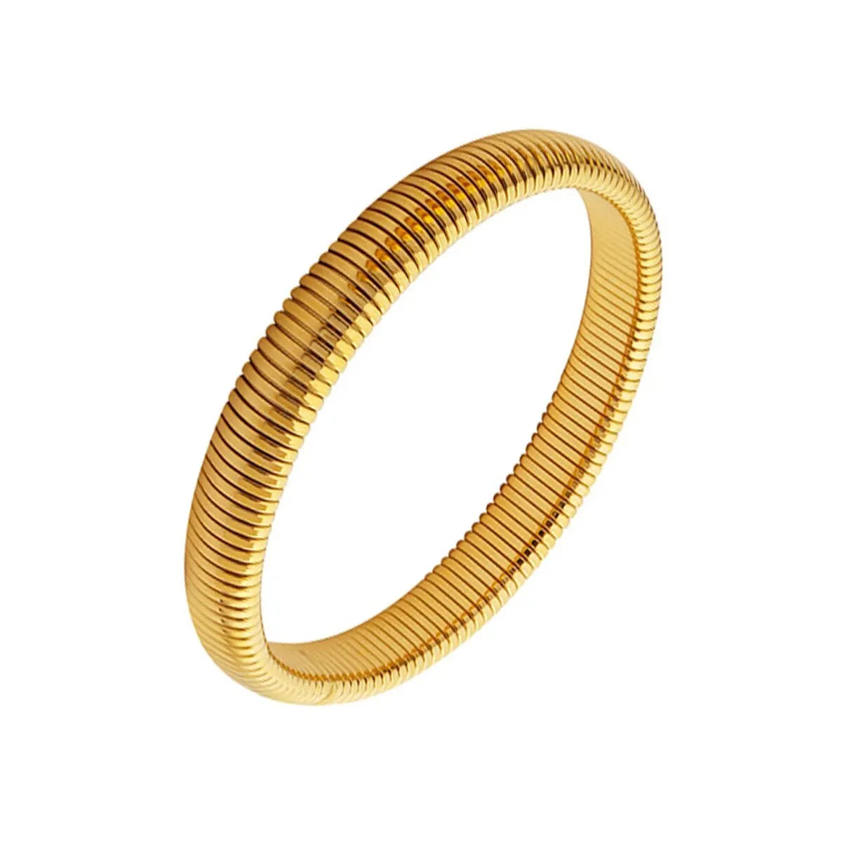Gold-Tone Flex Bangle Bracelet