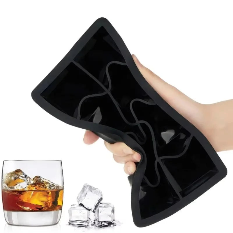 Silicone Ice Cube Mold, 4 Grids
