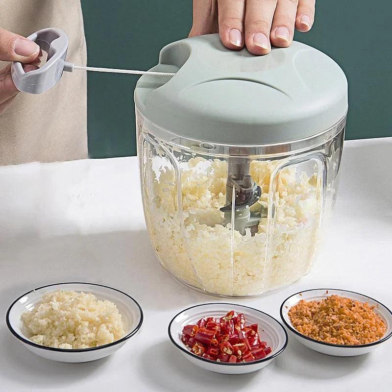 Manual Garlic & Vegetable Chopper, 500 ml