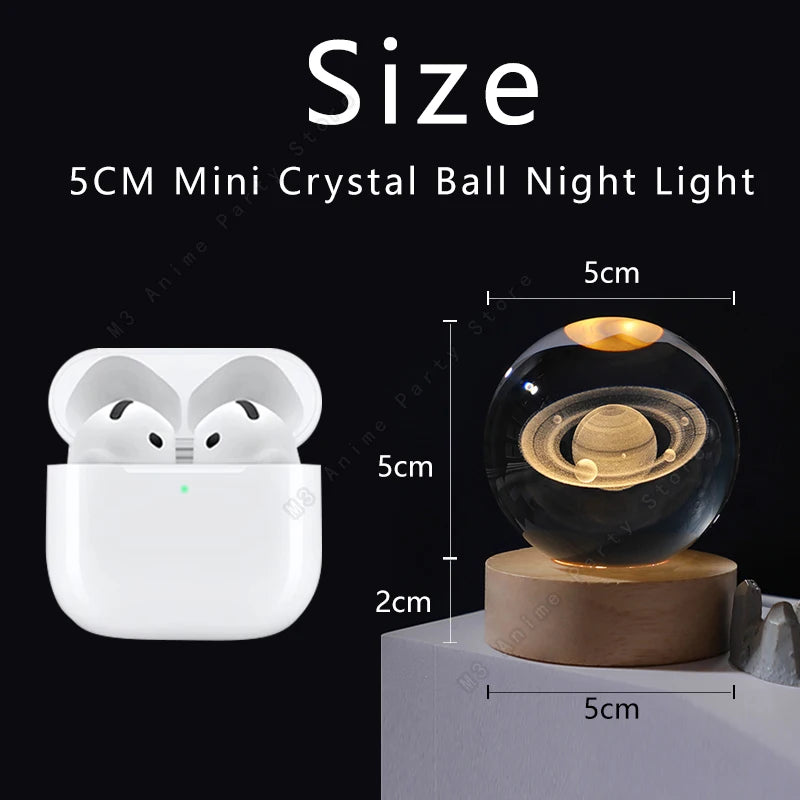 Crystal Ball Planet Night Light