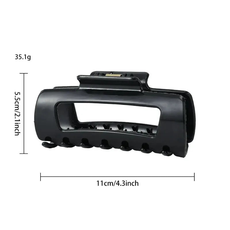Soft Silicone Hair Claw Clip, Large