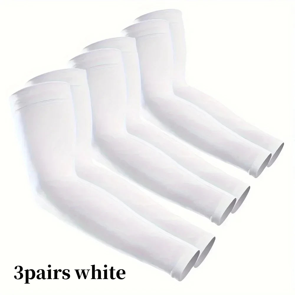 Cooling Arm Sleeves, 3 Pairs