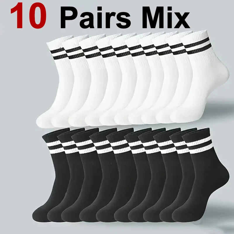 Plain Crew Socks Multi-Pack