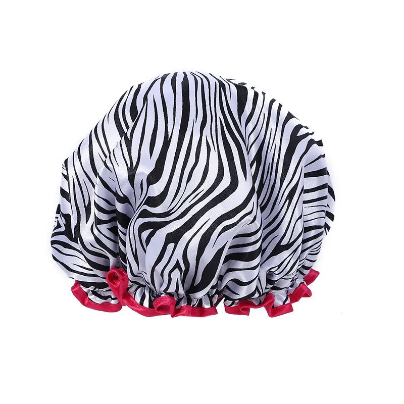 Reusable Double-Layer Shower Cap