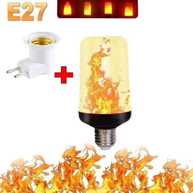 Flickering Flame Effect LED Bulb